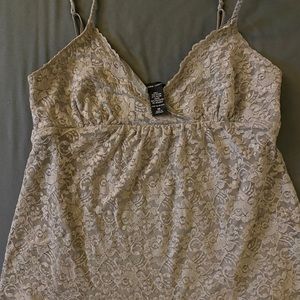New York and Company Lace tank